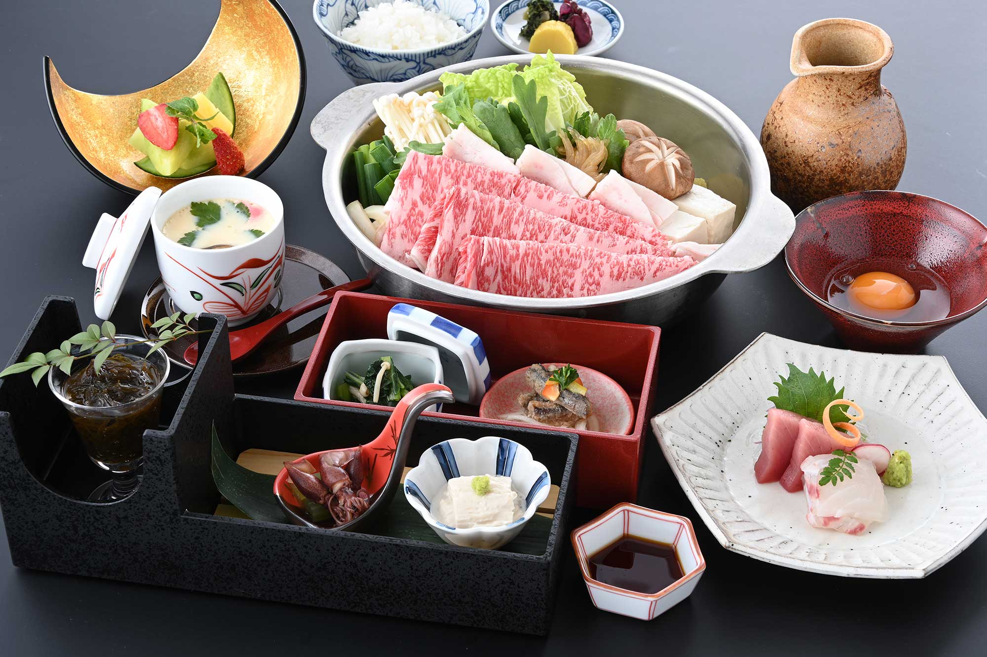 すき焼会席